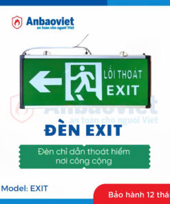 Đèn EXIT chỉ dẫn lối thoát hiểm
