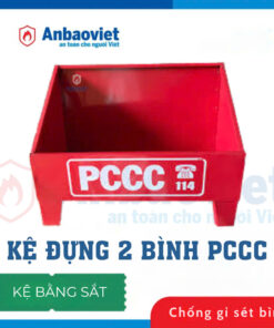 Kệ đôi đựng bình chữa cháy