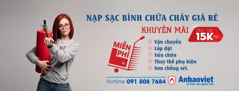 Nạp bình chữa cháy quận 12