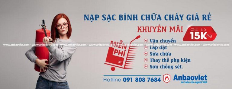 Bảng giá nạp sạc bình chữa cháy 2021