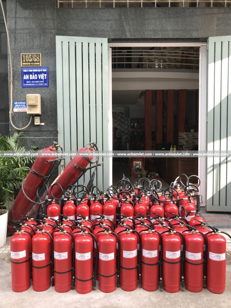 Nạp bình chữa cháy cấp tốc quận Gò Vấp