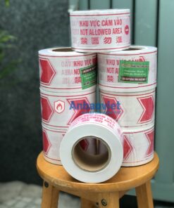 Cuộn rào công trình (lõi giấy)