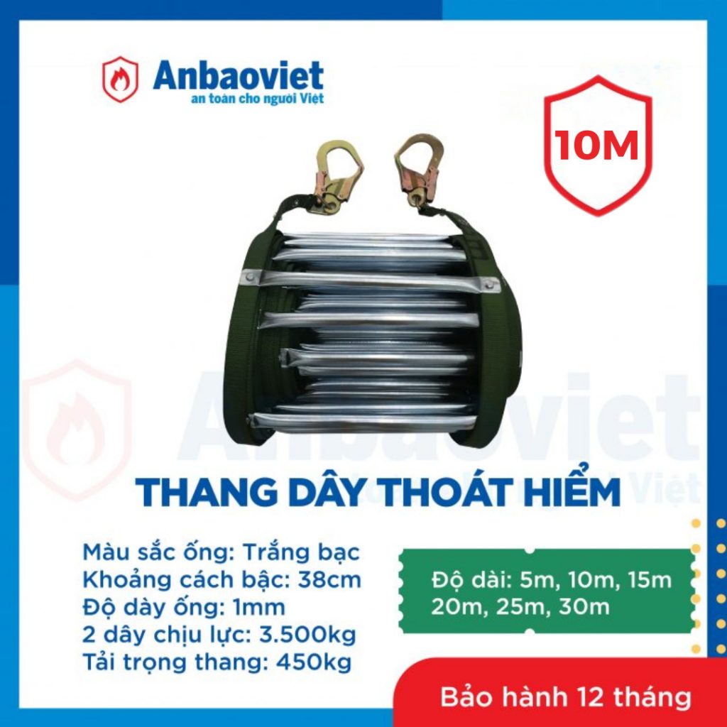 Vì sao thang dây thoát hiểm là thiết bị bắt buộc trong nhà cao tầng? 1 Thang day thoat hiem