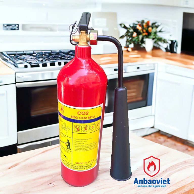 Bình chữa cháy khí CO2 – Hiệu quả cho đám cháy điện