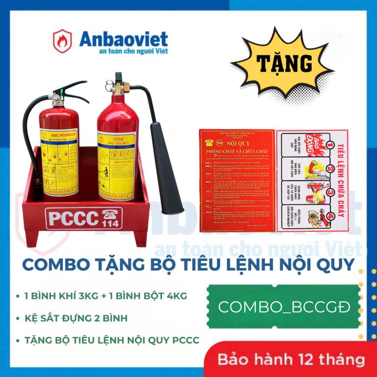 2 loại bình chữa cháy thông dụng hiện nay