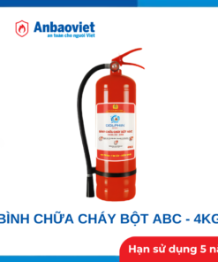 Alternative view of Bình chữa cháy bột ABC 4kg Dolphin