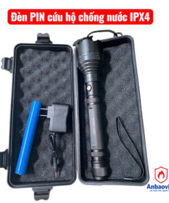 Đèn pin cứu hộ PCCC độ sáng 200Lm, chống nước IPX4 theo thông tư 150/BCA