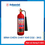 Bình chữa cháy khí CO2 3kg 83MEC