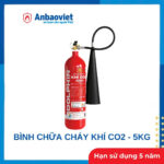 Bình chữa cháy khí CO2 5kg Dolphin