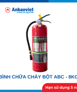 Alternative view of Bình chữa cháy Safety Bột ABC 8kg, có tem kiểm định