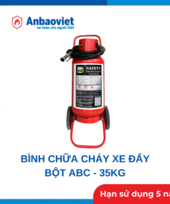 Bình chữa cháy bột ABC 35kg Safety có tem kiểm định