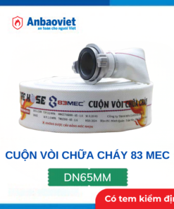 Cuộn vòi chữa cháy 83MEC- Bộ Quốc Phòng, DN65mm