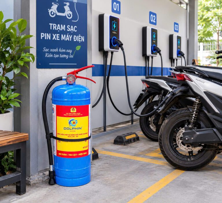 Bình Chữa Cháy Dolphin Có Những Loại Nào? Chọn Bình Bột, CO₂ Hay Gốc Nước?